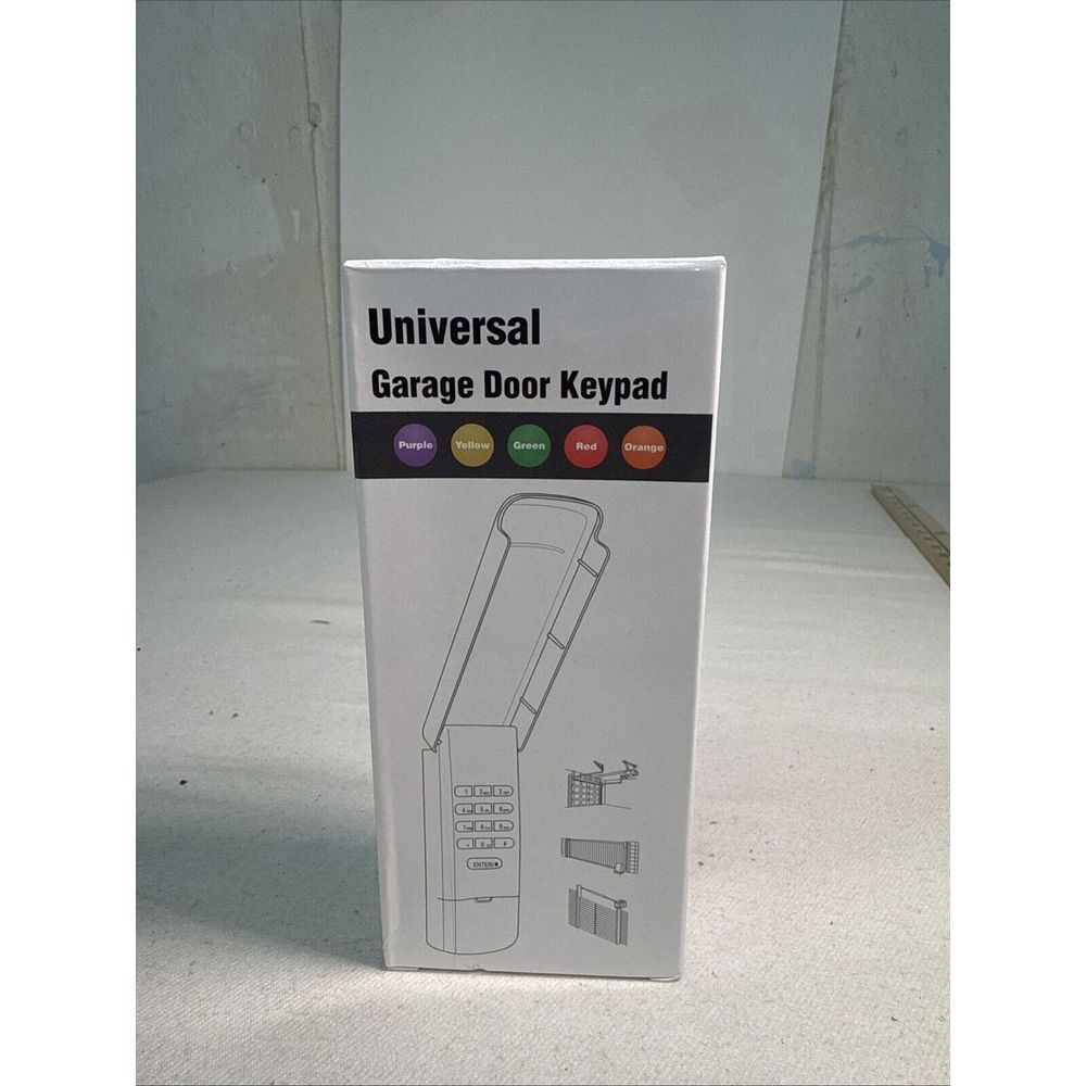 Universal Garage Door Opener‎ Remote Keypad Compatible w/ Main Brands